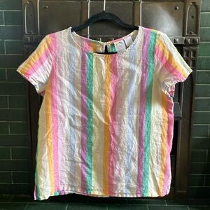 Women’s C&C california linen shirt size small